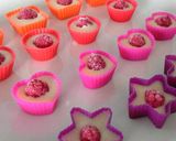 Foto del paso 5 de la receta Bomboncitos de chocolate y frambuesa