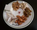 A picture of step 1 of Kashmiri Shufta.