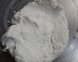 A picture of step 6 of Kesari chum chum.