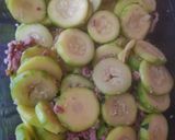 Une image de l'étape 9 de Crumble courgettes, chèvre et lardons au MCC.