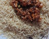 A picture of step 11 of Spicy Egg Noodles Bhel.