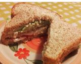 Foto del paso 5 de la receta: #rápidas Sándwiches Triples con Pan Integral (versión clásica)