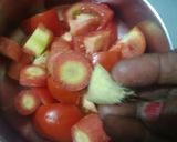 A picture of step 2 of Tomato Carrot Soup.
