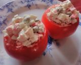 Foto del paso 6 de la receta: Tomates rellenos de surimi