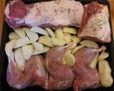 Foto del paso 4 de la receta: Carré de cerdo relleno