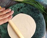 A picture of step 6 of Gochujang Veg. Paratha - Korean Style.