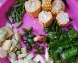 Foto langkah ke 1 dari resep Sayur Asem + Sambal Rebus.