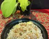 A picture of step 5 of Poshto / Poppy seeds Bhat Bhaja Bengali Style recipe.