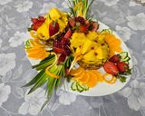 عکس مرحله 5 از دستور میوه آرایی آناناس 🍍