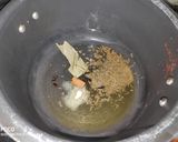 A picture of step 1 of Soya pulao.
