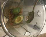 A picture of step 4 of Avocado Hummus.