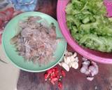 Tumisan Pare dng Kepala Udang langkah memasak 2 foto