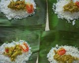 Foto langkah ke 4 dari resep Nasi Bakar Ayam Jamur Pedas.