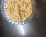 A picture of step 2 of Oats and dry fruit lollipop.