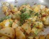 A picture of step 2 of Butter Masala Dosa.