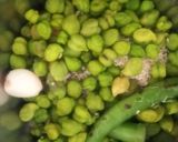 A picture of step 2 of Green Chickpeas Humus.
