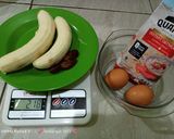 Foto langkah ke 1 dari resep Bolu pisang kukus untuk diet.