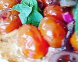 Φωτογραφία βήματος 9 της συνταγής Αλμυρό cheesecake με καραμελωμένα κρεμμύδια και ντοματίνια 🍅🍅
