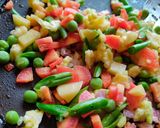 ভেজ চীজ ওমলেট (veg cheese omelette recipe in Bengali) রেসিপি ধাপ - 4 ছবি