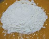 A picture of step 2 of Mango peda.