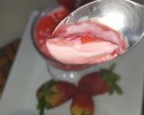 A picture of step 7 of Strawberry Frozen yogurt.