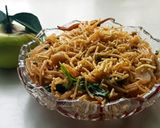 A picture of step 8 of Savoury Sevaiyya.