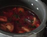 A picture of step 2 of Beetroot and oats soup.