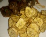 A picture of step 5 of Matoke crisps.