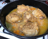 Foto del paso 7 de la receta: Pollo en salsa de espárragos y tomate cherry