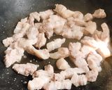 Hình bước làm 1 của món Thịt Ba Chỉ Rang Tép Mặn Ngọt