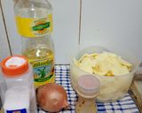 Foto del paso 1 de la receta: Tortilla de papa y cebolla