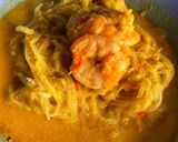 Foto langkah ke 4 dari resep Sayur Santan Pepaya Udang.