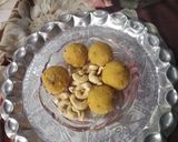 A picture of step 5 of Moongdal Laddu.