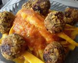 Foto del paso 11 de la receta: Albóndigas de frijol y arroz!!!😊🤔🤨🍝🍚🍘