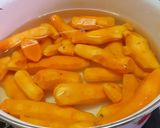 A picture of step 1 of Raw Turmeric Sabzi (Kacchi Haldi ki sabzi).