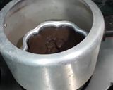 A picture of step 14 of EGGLESS CHOCOLATE CAKE (IN PRESSURE COOKER).