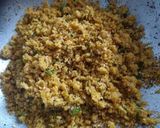 A picture of step 5 of Muthiya Lasaniya Khamani.