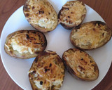 Foto del paso 7 de la receta: Patatas asadas con queso de cabra