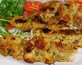 A picture of step 5 of Chicken malai tikka.