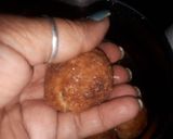 A picture of step 2 of Leftover rice dahi vada.