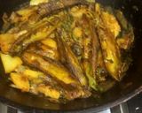 A picture of step 8 of Karely with Aloo🥒🥒🥔🧅.