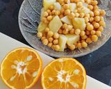 A picture of step 2 of Chattpatti Sweet Potato Chaat 😋😍.