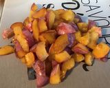 Une image de l'étape 4 de Compote de raisins, pommes et prunes.