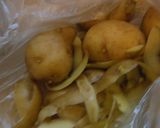 Serpenyős sült krumpli tükörtojással recept fázis 1 fotója