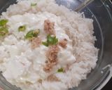 A picture of step 4 of Thayir Sadam (curd rice).