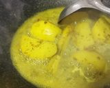 Gambar langkah 3 resipi Ayam masak lemak cili api.
