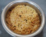 A picture of step 15 of Sindhi Thali.