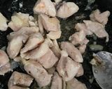 Foto del paso 3 de la receta: Pasta fría con pollo y maíz 🌽