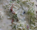 A picture of step 2 of Cucumber garri.