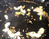 A picture of step 1 of Shahi paneer with lacha paratha.